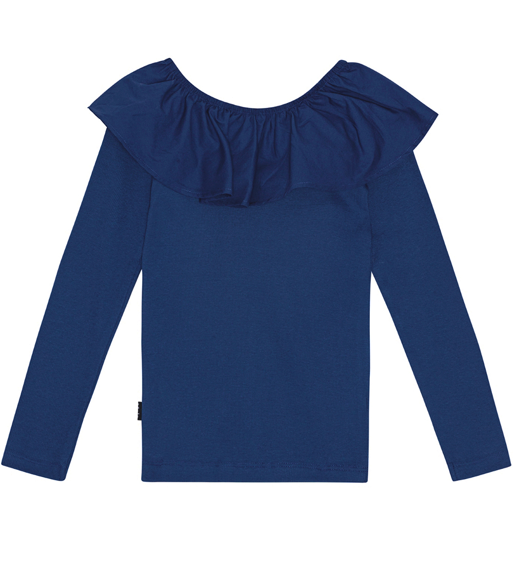 Molo T-shirt - Rib - Renate - Vibrant Blue