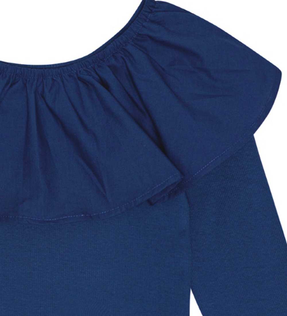 Molo T-shirt - Rib - Renate - Vibrant Blue