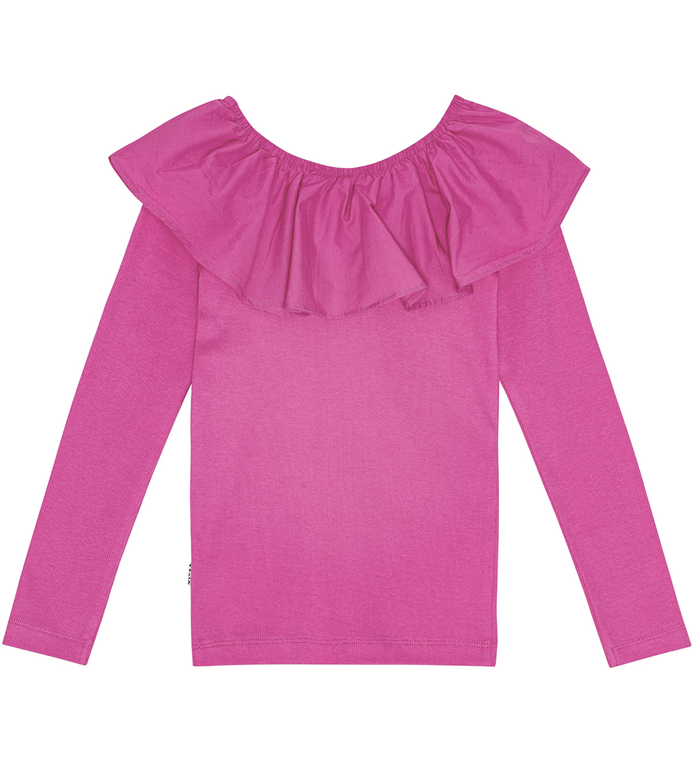Molo Blouse - Rib - Renate - Baya Pink