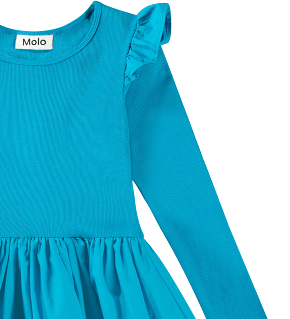 Molo Dress - Cathi - Peacock Blue