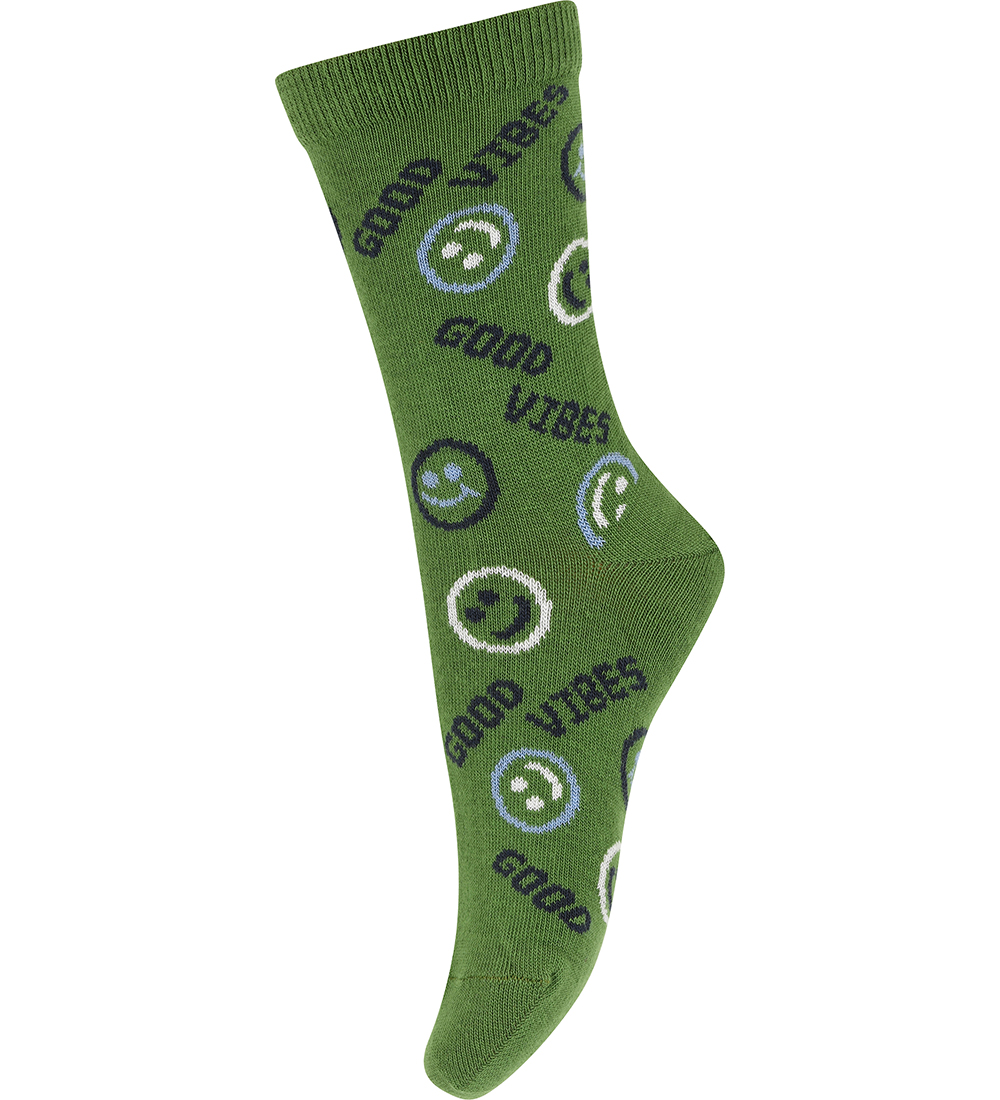 Melton Socks - Smiley - Cactus