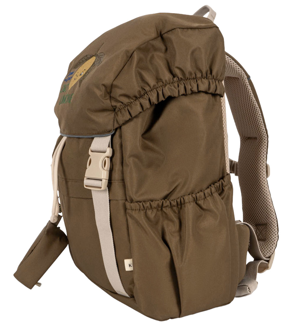 Konges Sløjd School Backpack - Clover - 12 L - Lemon