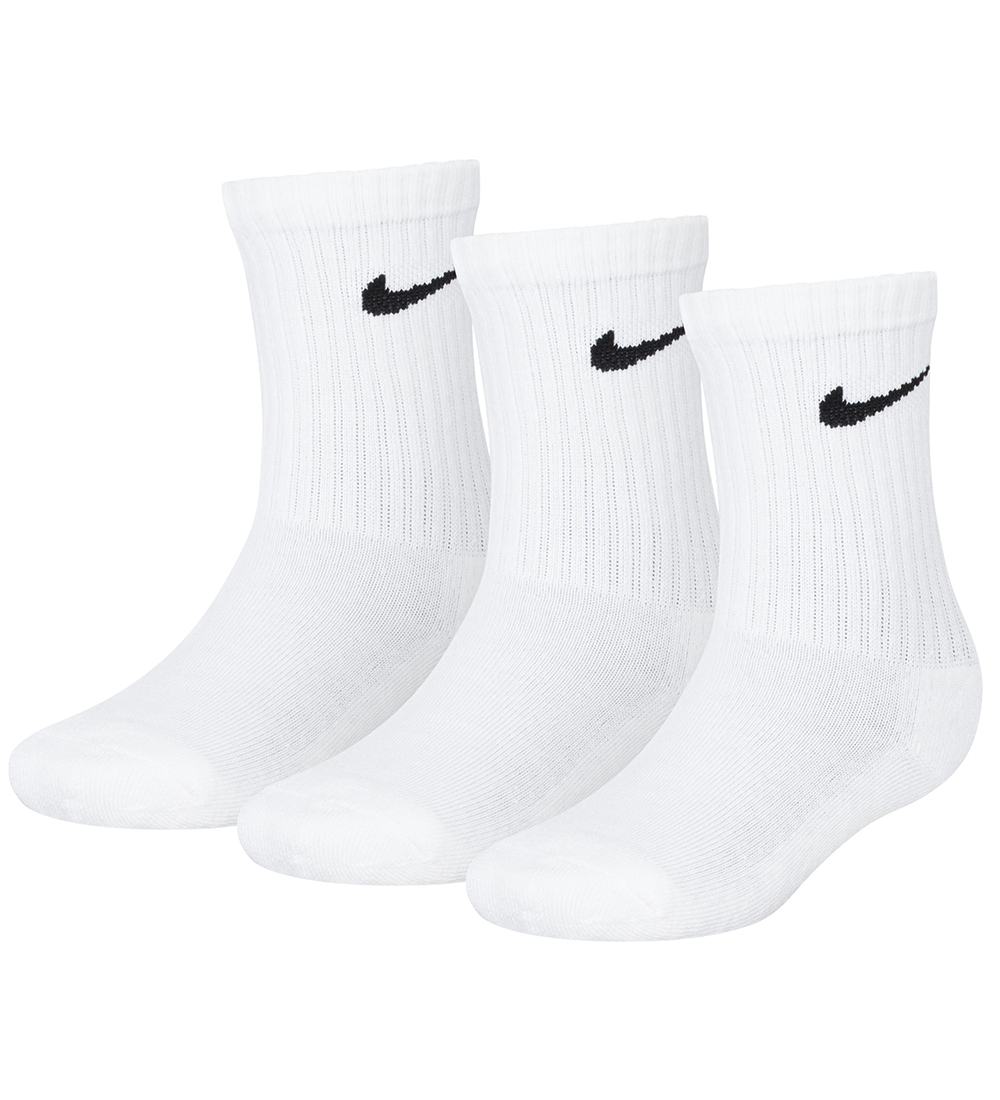 Nike Socks - Cushioned - 3-Pack - White