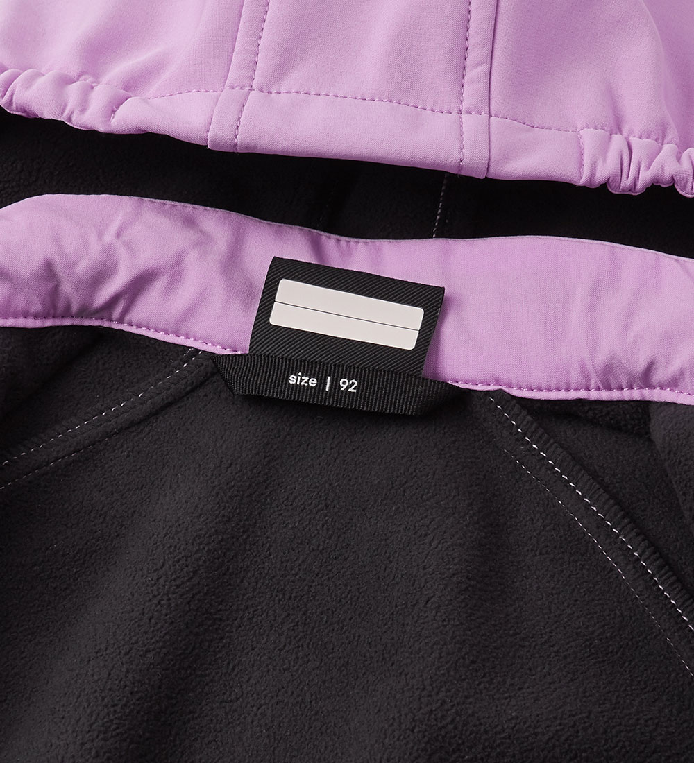 Reima Softshell föt M. Flísfóðruð - Mjosa - Lilac Bleikt