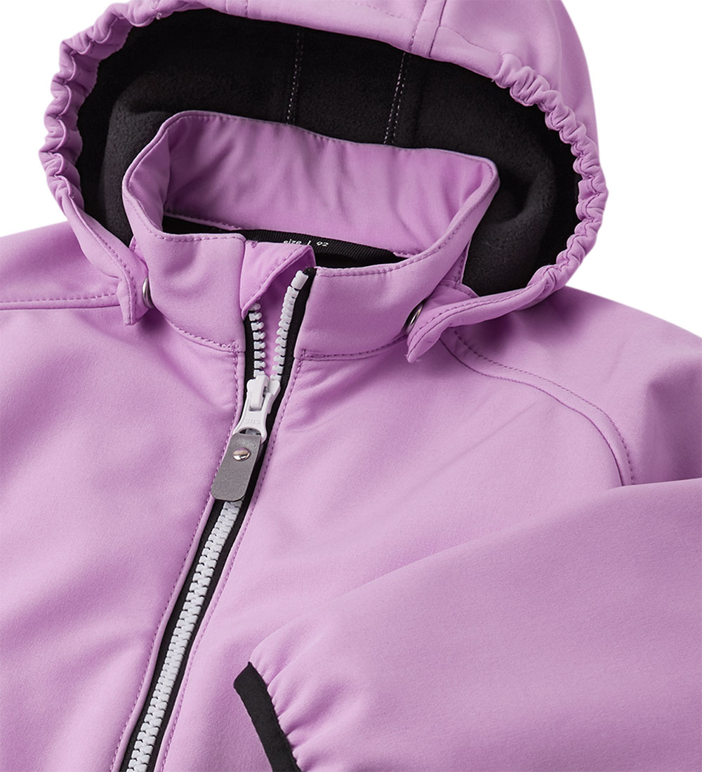 Reima Softshell föt M. Flísfóðruð - Mjosa - Lilac Bleikt