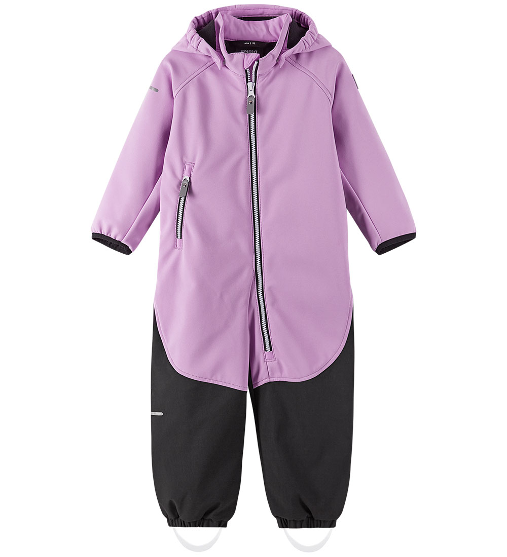 Reima Softshell föt M. Flísfóðruð - Mjosa - Lilac Bleikt
