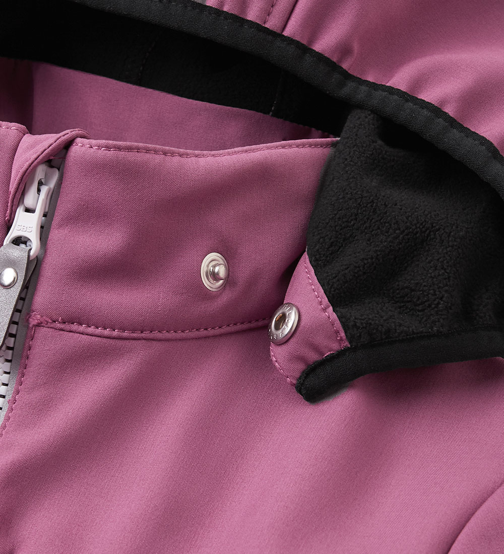 Reima Softshell Suit w. Fleece Lining - Nurmes - Red Violet
