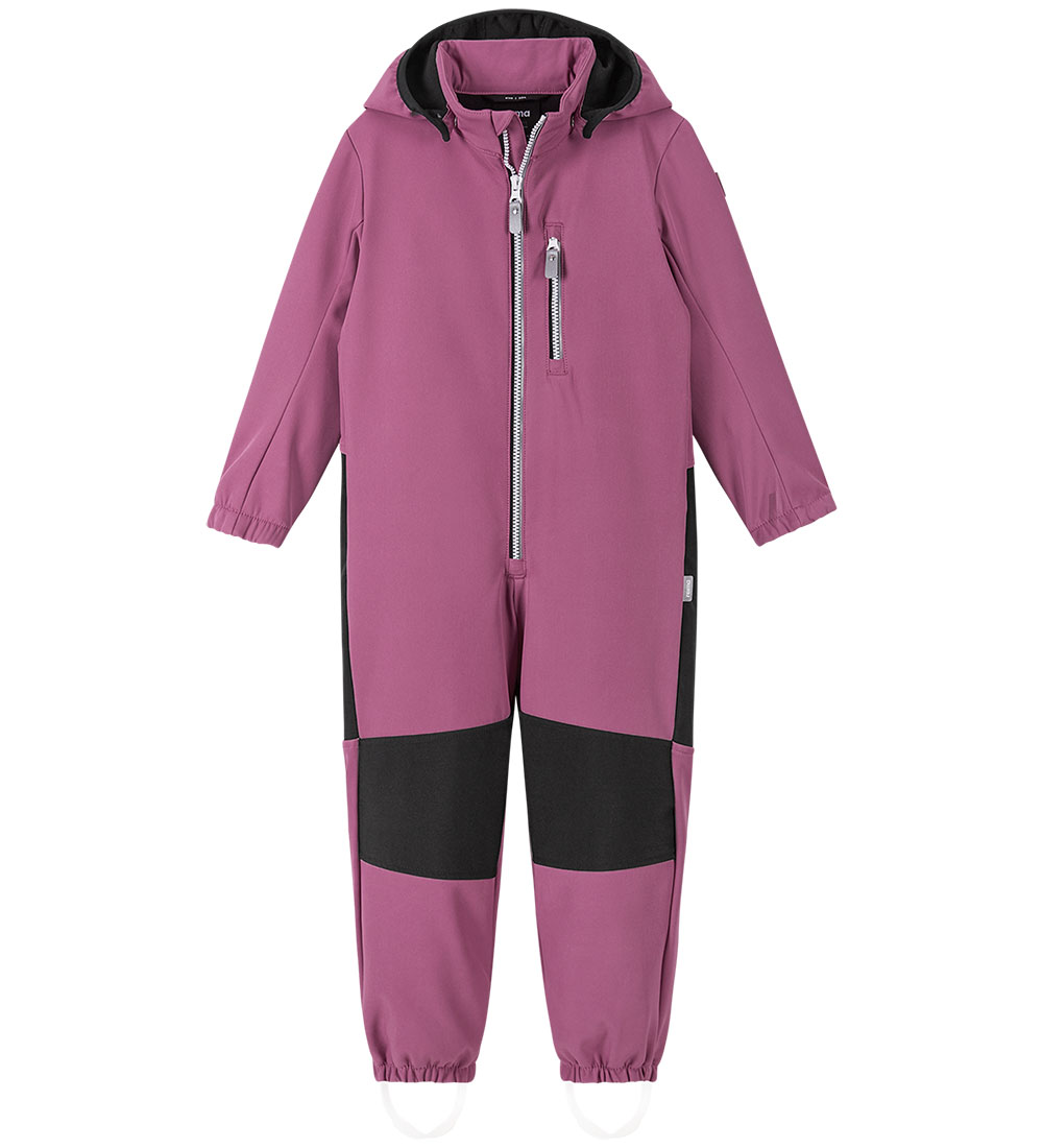 Reima Softshell Suit w. Fleece Lining - Nurmes - Red Violet