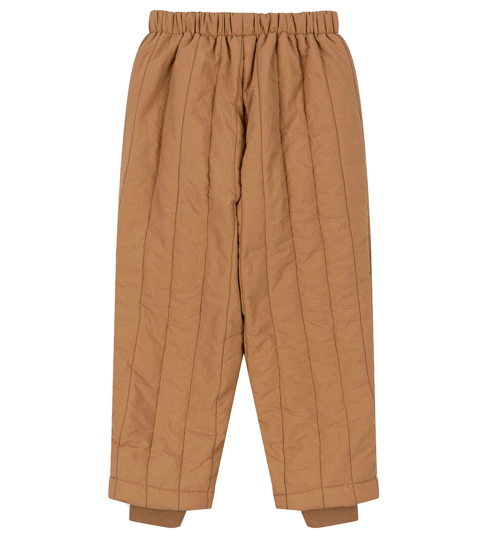 Konges Sløjd Thermo Trousers - Juno - Tobacco Brown