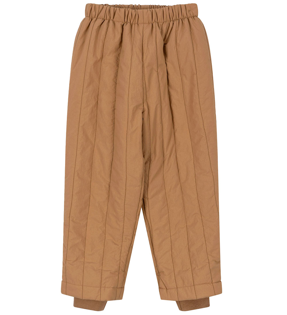 Konges Sløjd Thermo Trousers - Juno - Tobacco Brown