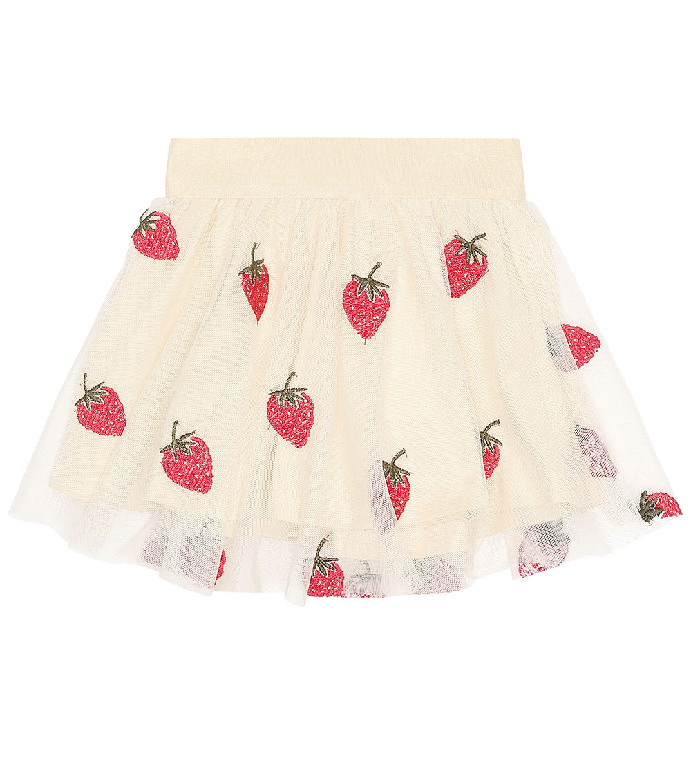 The New Siblings Tulle Skirt - TnsLoannah - Angora BIG Strawberr