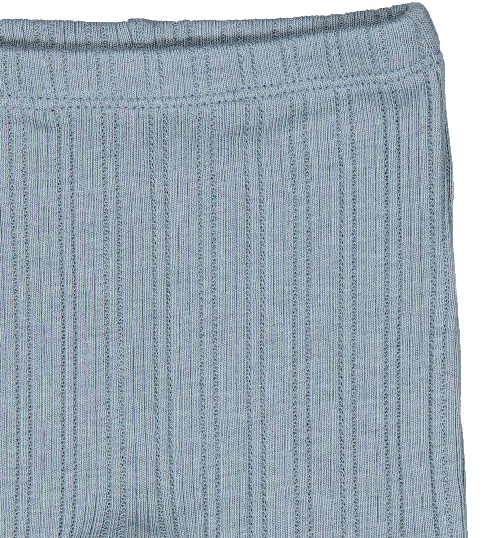 MarMar Trousers - Modal - Piva - Blue Dove w. Pointelle
