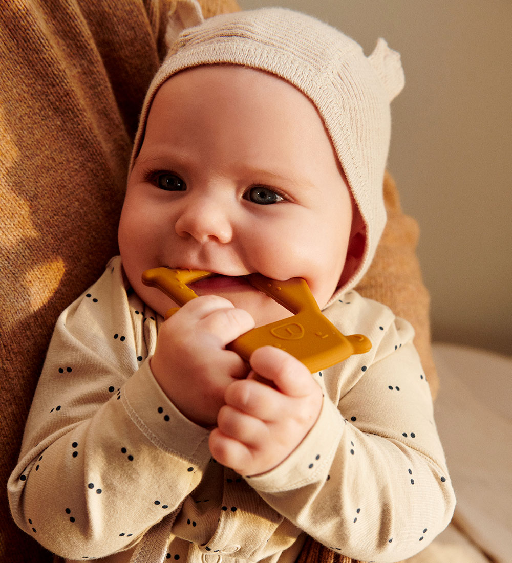Liewood Teething Toy - Jonathan - 2-Pack - Sandy/Golden Caramel
