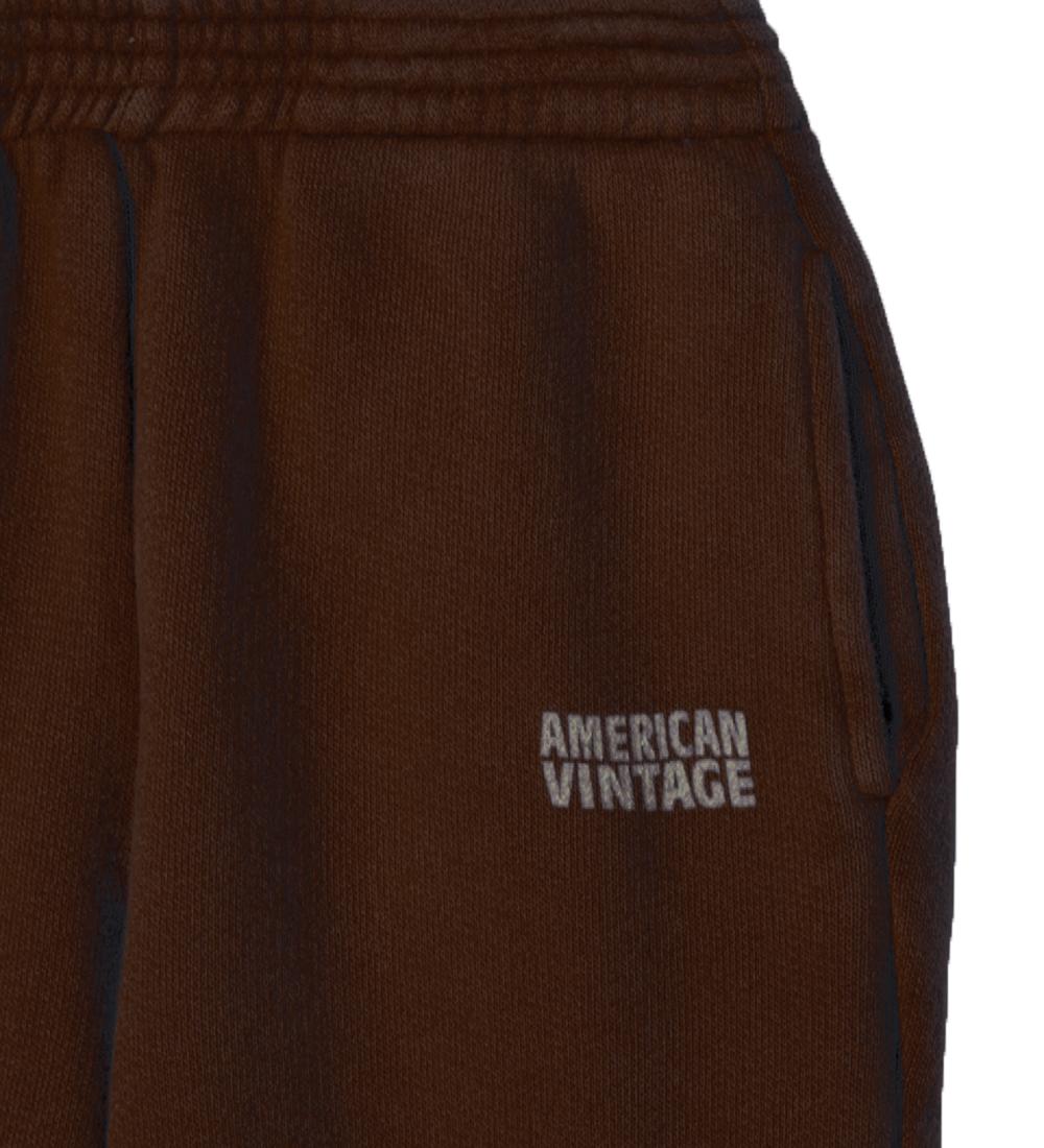 American Vintage Sweatpants - Izubird - Marron Glace Vintage
