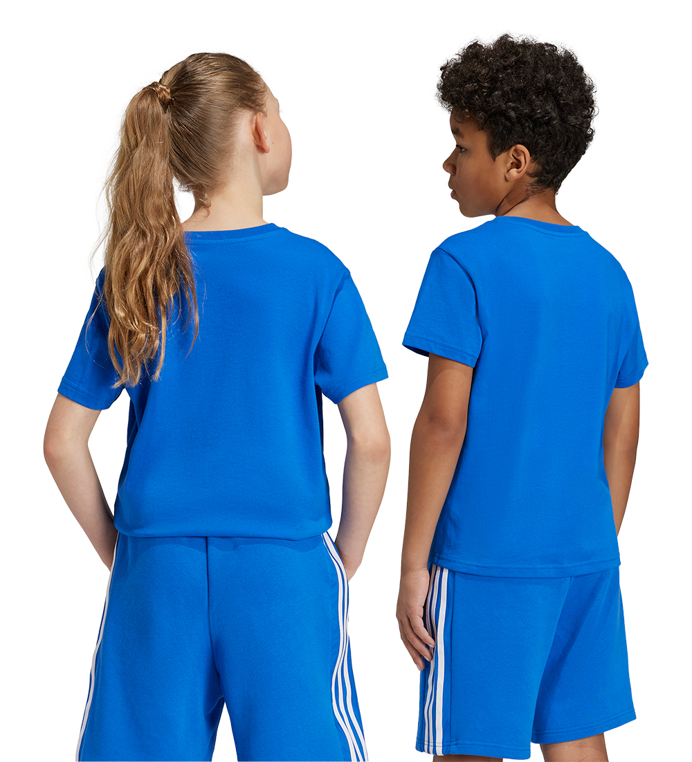 adidas Originals T-shirt - Trefoil - Blå