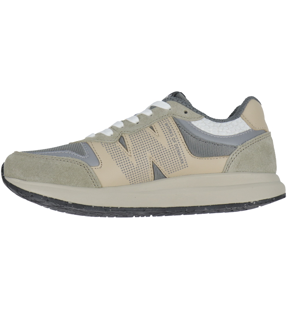 Woden Shoes - Rigmor Reflective - Silver Min