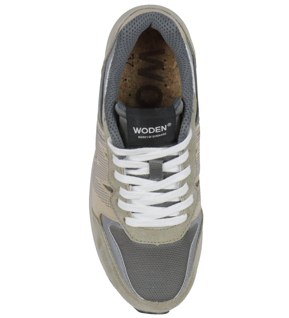Woden Shoes - Rigmor Reflective - Silver Min