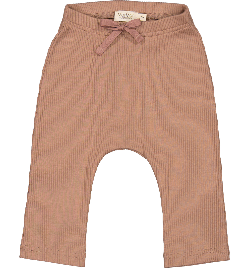 MarMar Trousers - Pico - Rib - Modal - Powder Taupe
