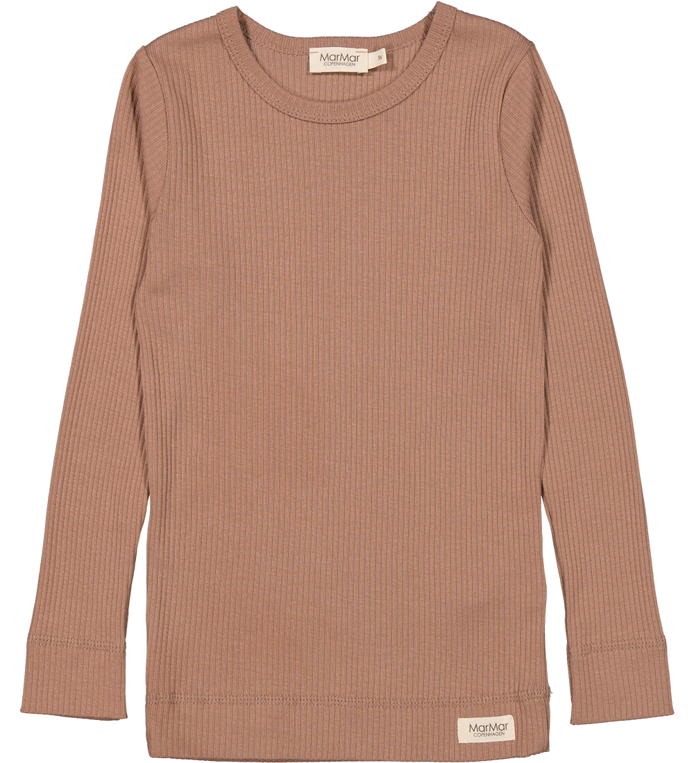 MarMar Blouse - Rib - Modal - Powder Taupe