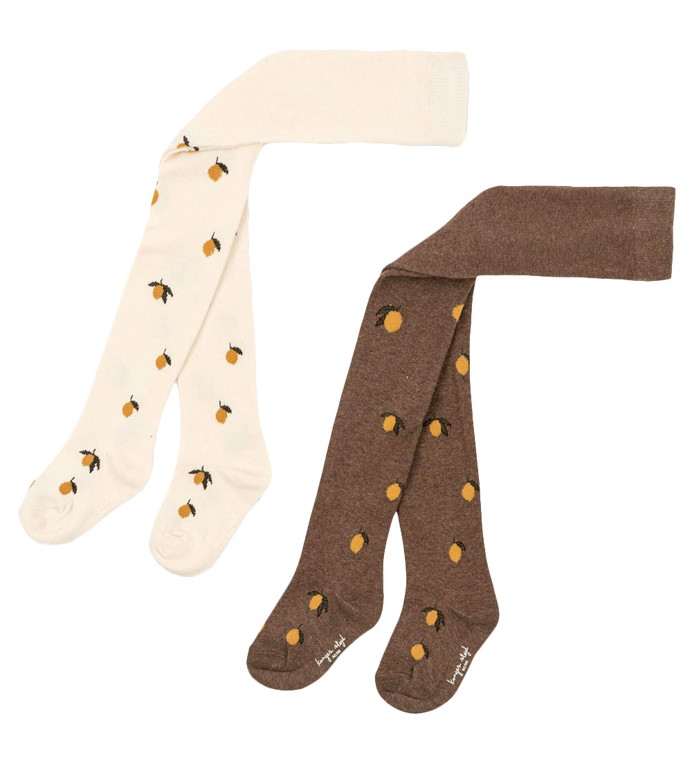 Konges Sløjd Tights - 2-Pack - Lemon