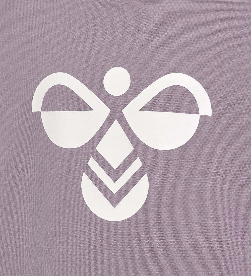 Hummel Kapuzenpullover - HmlCuatro - Lavender Grau