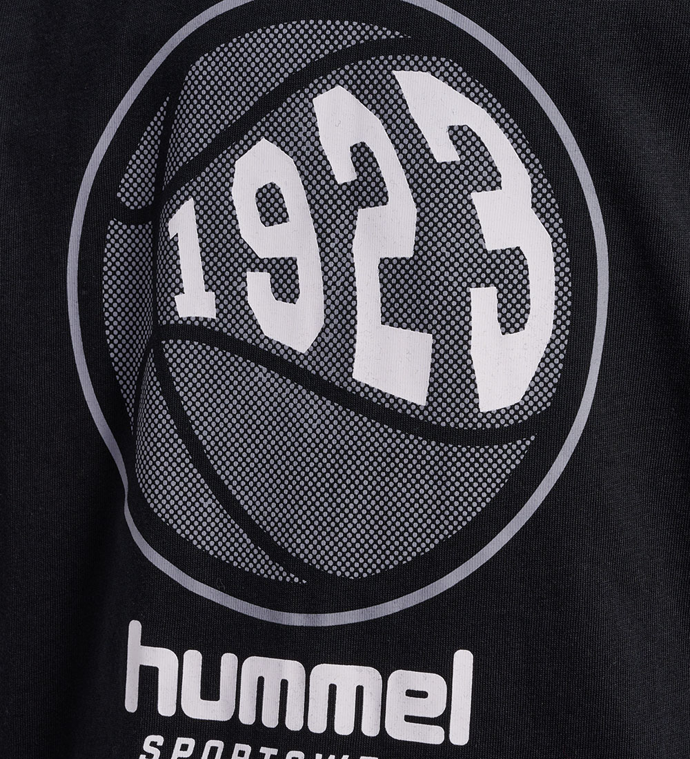 Hummel Stuttermabolur - HmlLeo - Svart