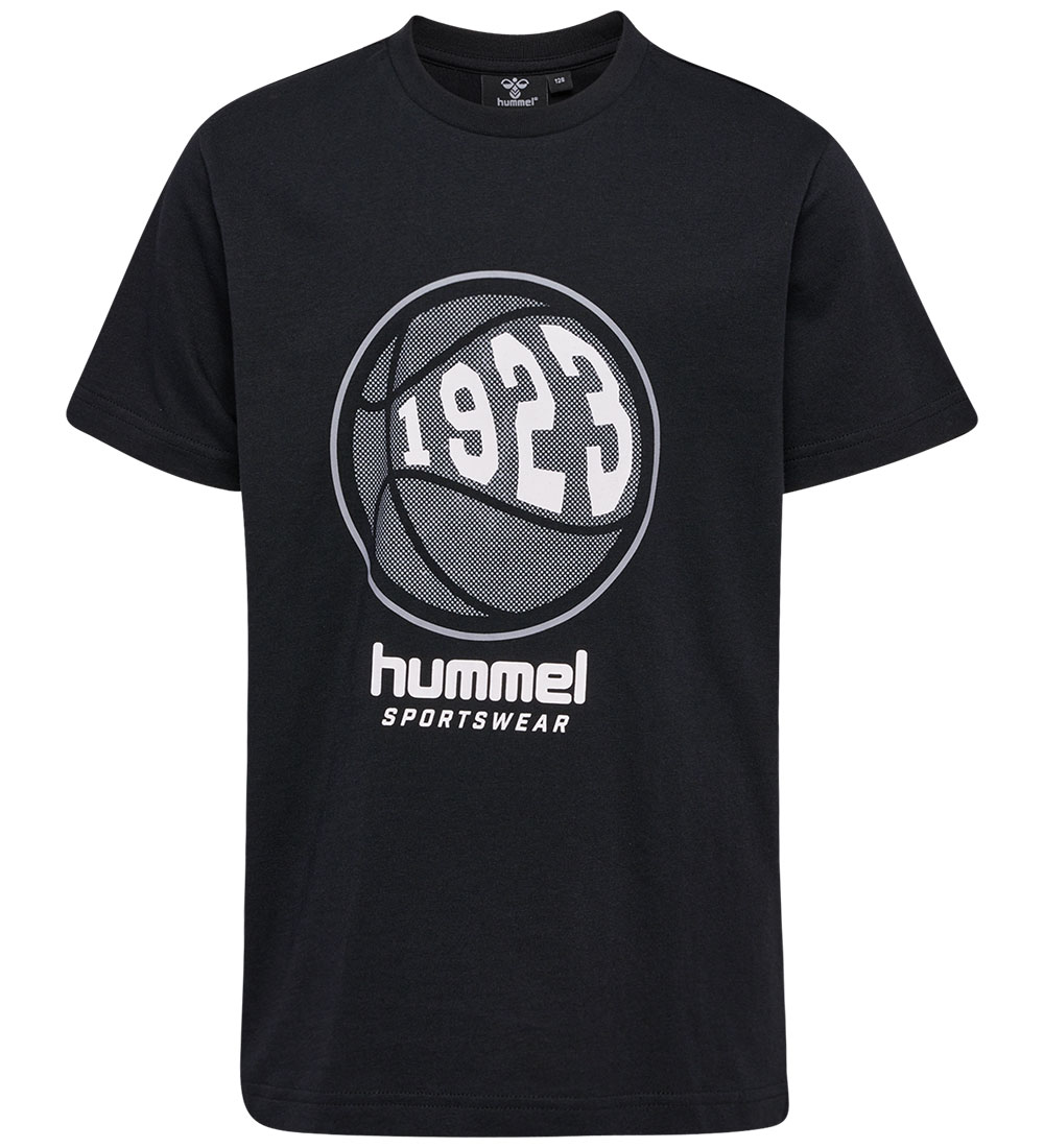 Hummel Stuttermabolur - HmlLeo - Svart