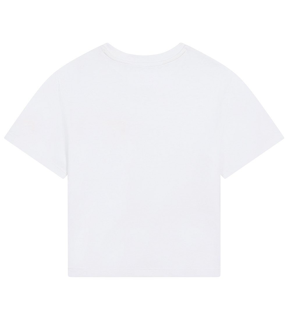 Little Marc Jacobs T-paita - Valkoinen/Keltainen M. Smiley