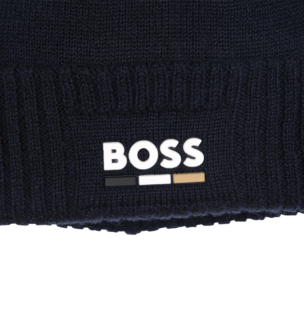 BOSS Mütze - Strick - Navy