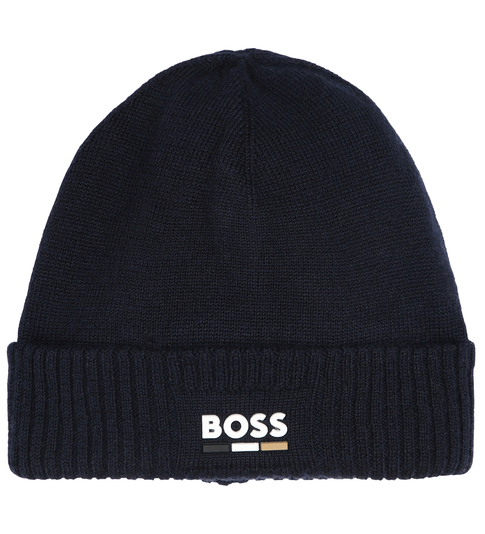 BOSS Mütze - Strick - Navy