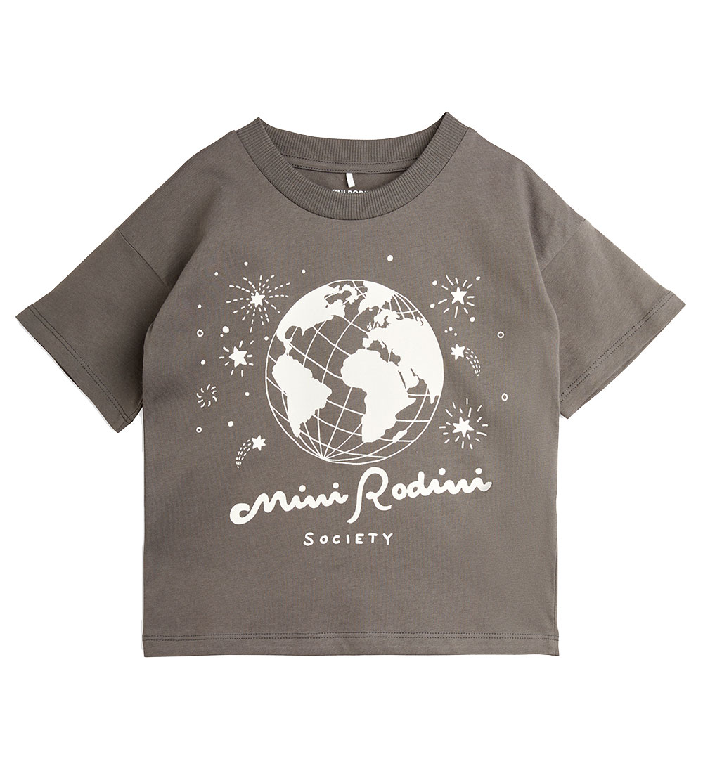 Mini Rodini T-shirt - Society - Gray