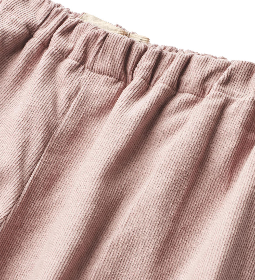 Wheat Corduroy Trousers - Seyda - Dry Rose