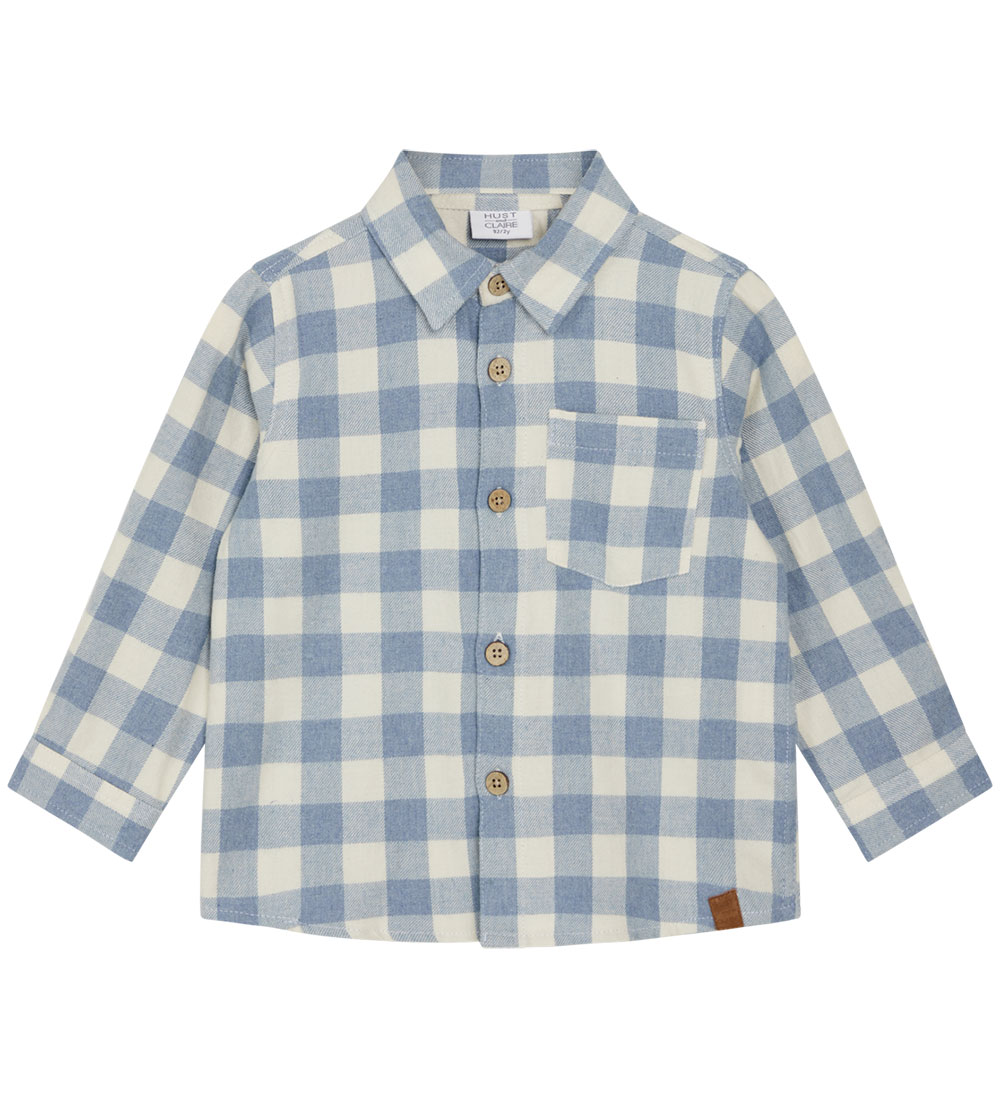 Hust and Claire Shirt - Rollo - Ocean Melange