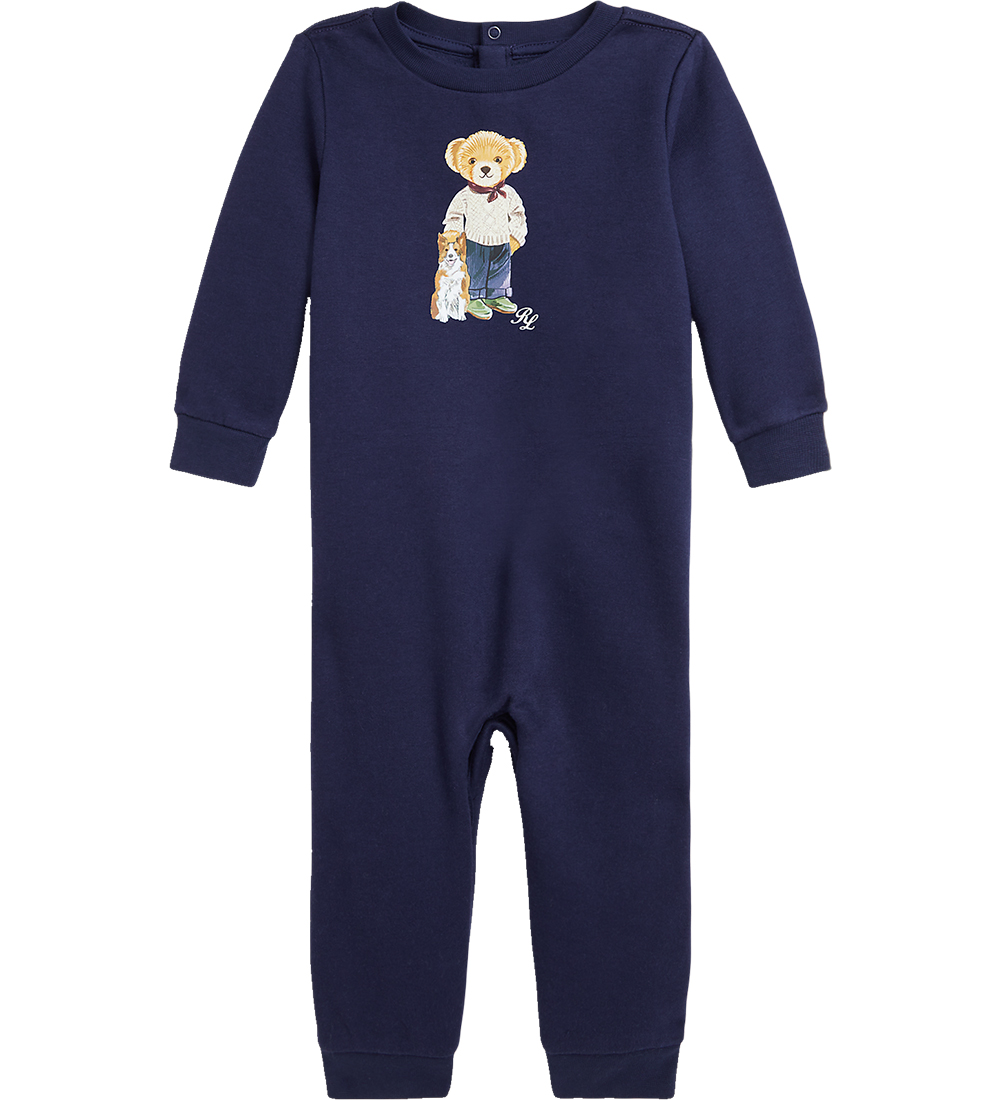 Polo Ralph Lauren Jumpsuit - Navy w. Soft Toy