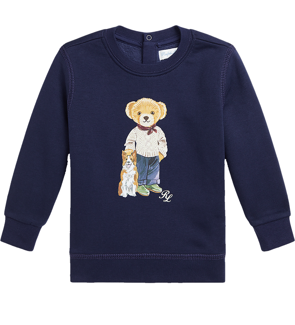 Polo Ralph Lauren Sweatshirt - Navy w. Soft Toy