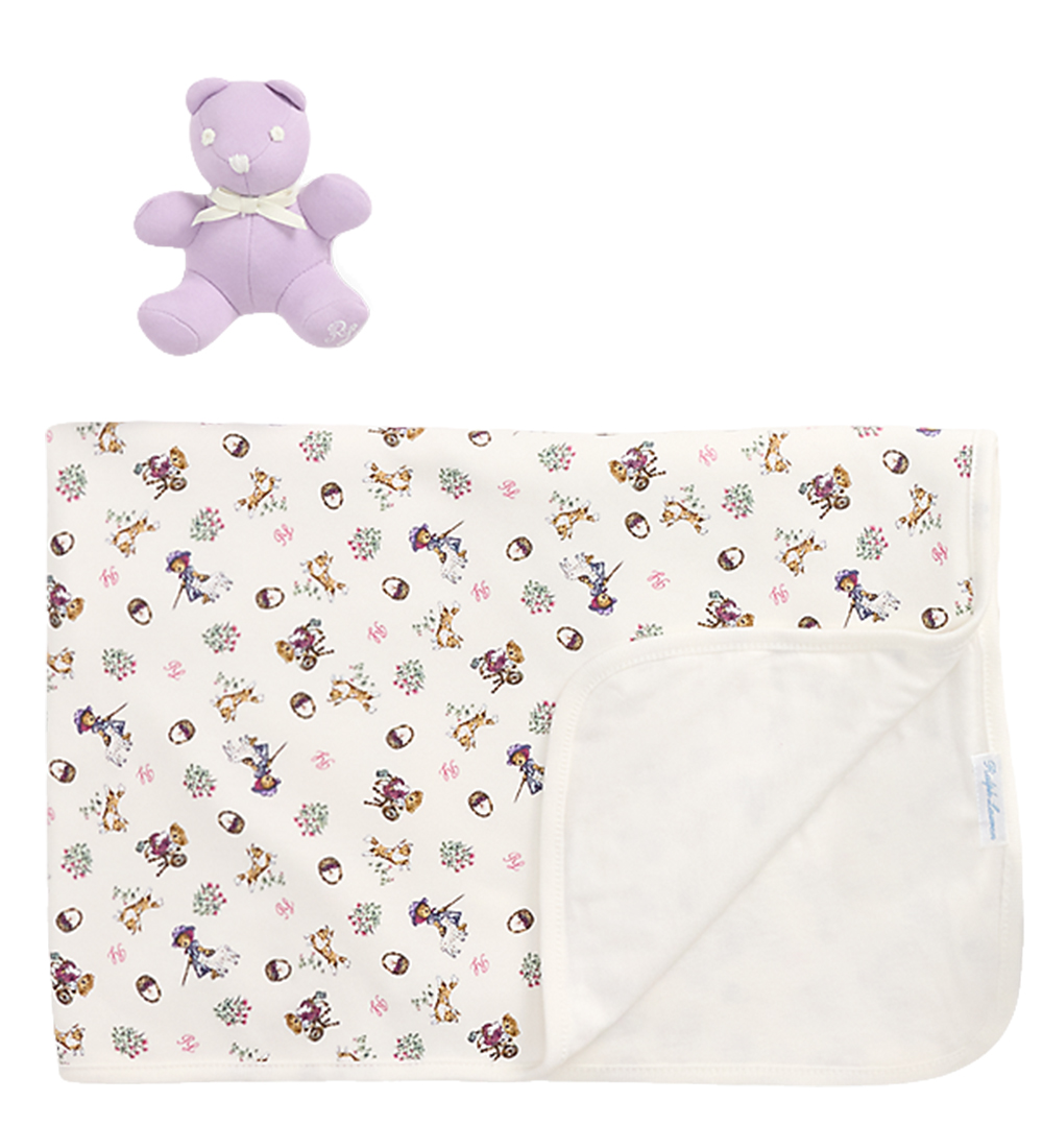 Boîte Cadeau Polo Ralph Lauren - 5 Parties - Cream av. Peluches
