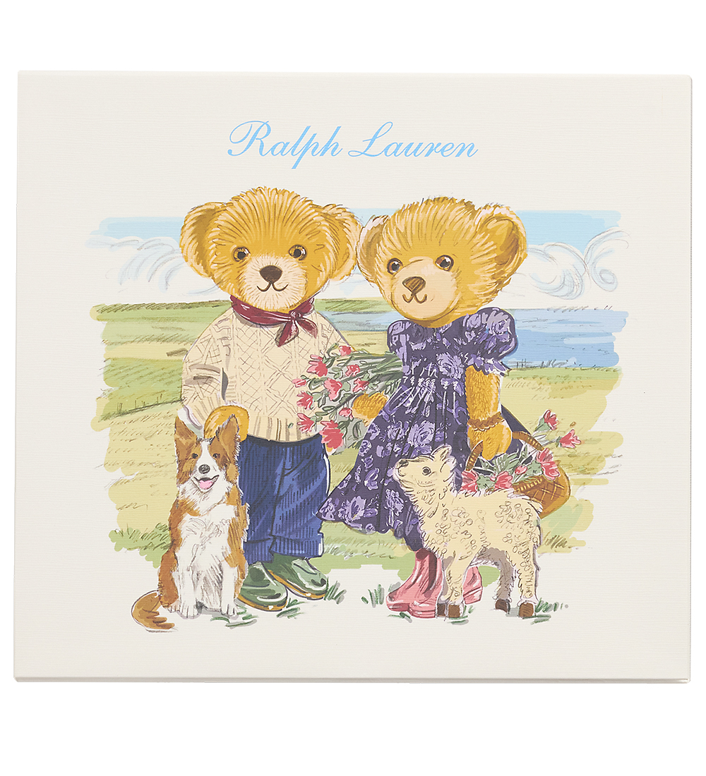 Boîte Cadeau Polo Ralph Lauren - 5 Parties - Cream av. Peluches