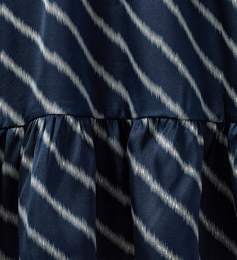 Sofie Schnoor Dress - Navy Blue w. Stripes