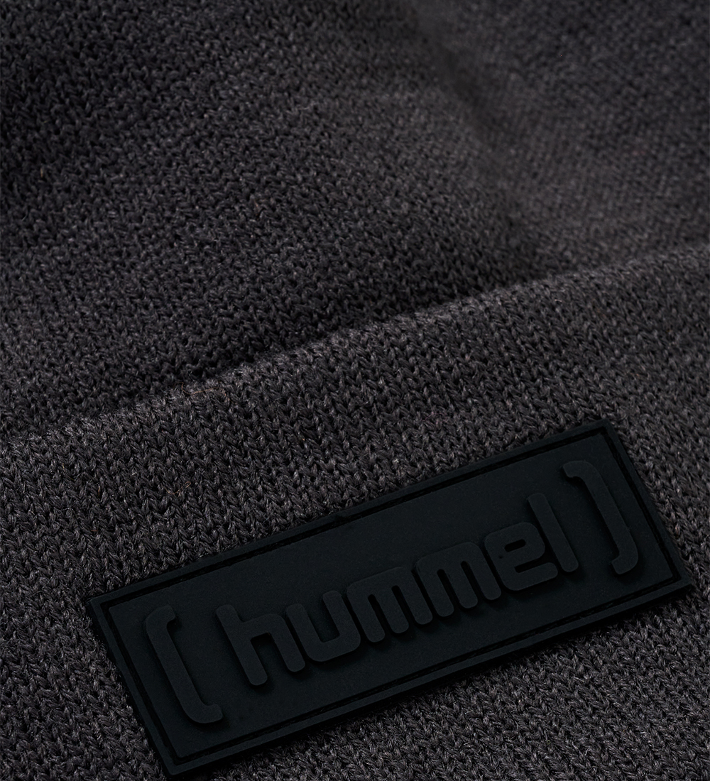 Hummel Beanie - hmlArchie - Knitted - Obsidian