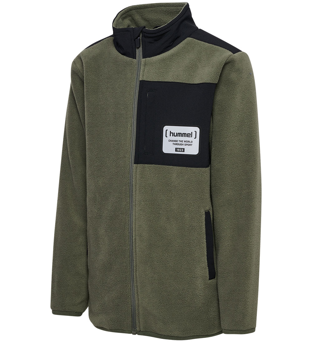 Hummel Fleecejacka - hmlDare - Dusty Olive