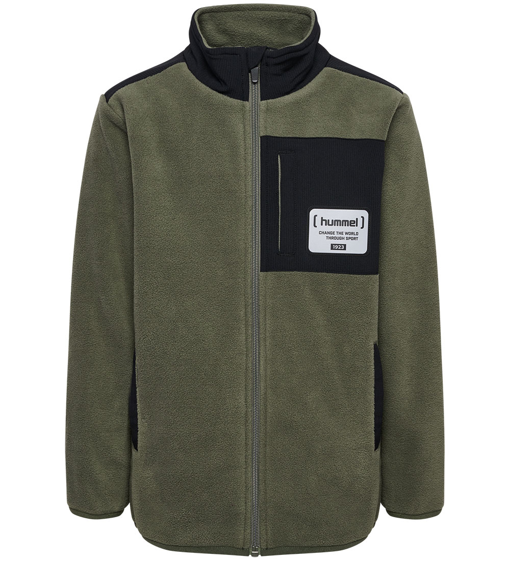 Hummel Fleecejacka - hmlDare - Dusty Olive