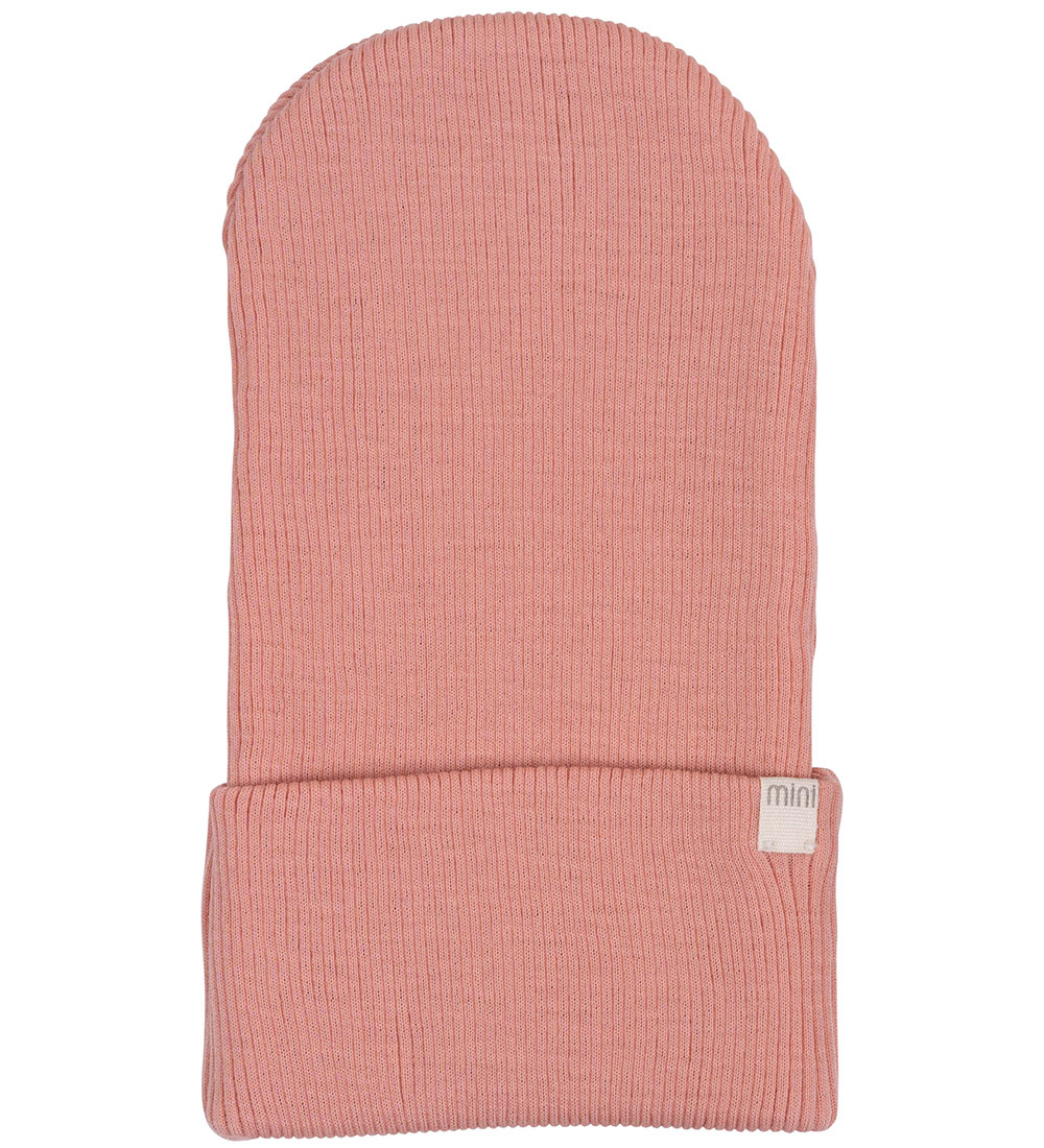 Minimalisma Beanie - Rib - Wool - Arvid - Cloudberry