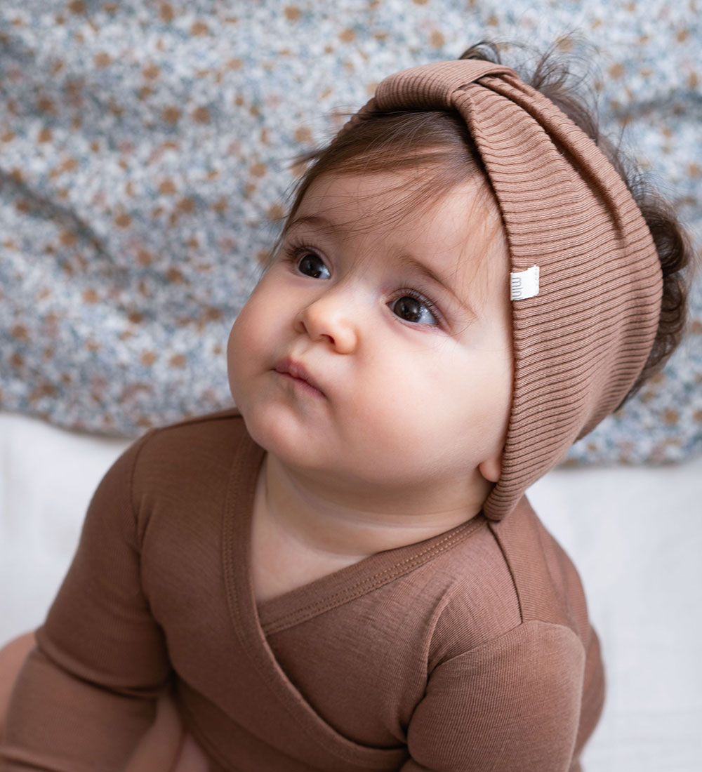 Minimalisma Headband - Alba - Rib - Wool - Toffee