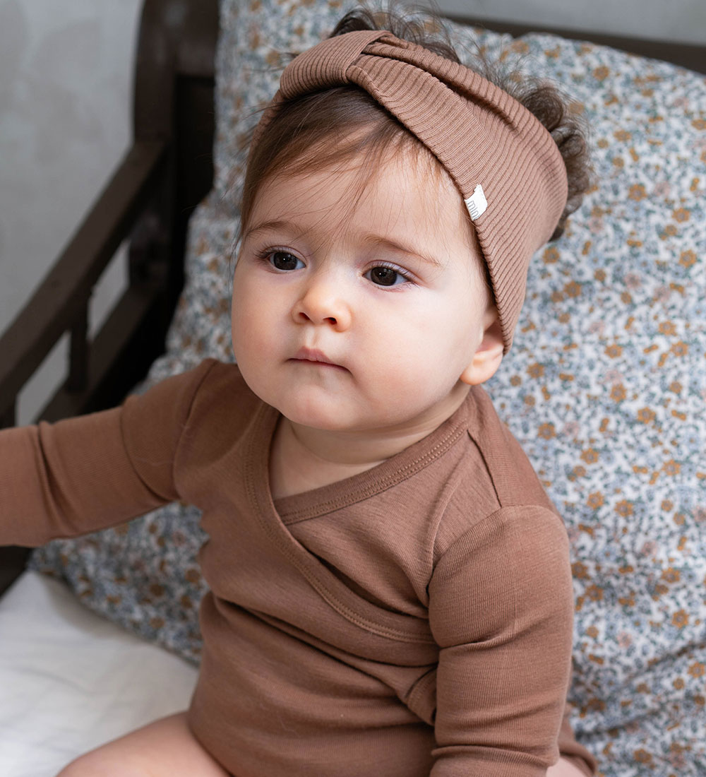 Minimalisma Headband - Alba - Rib - Wool - Toffee