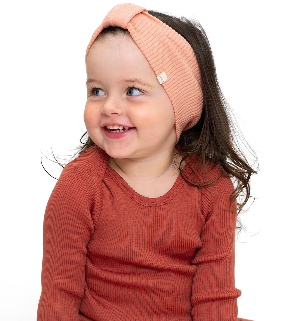 Minimalisma Headband - Alba - Rib - Wool - Cloudberry