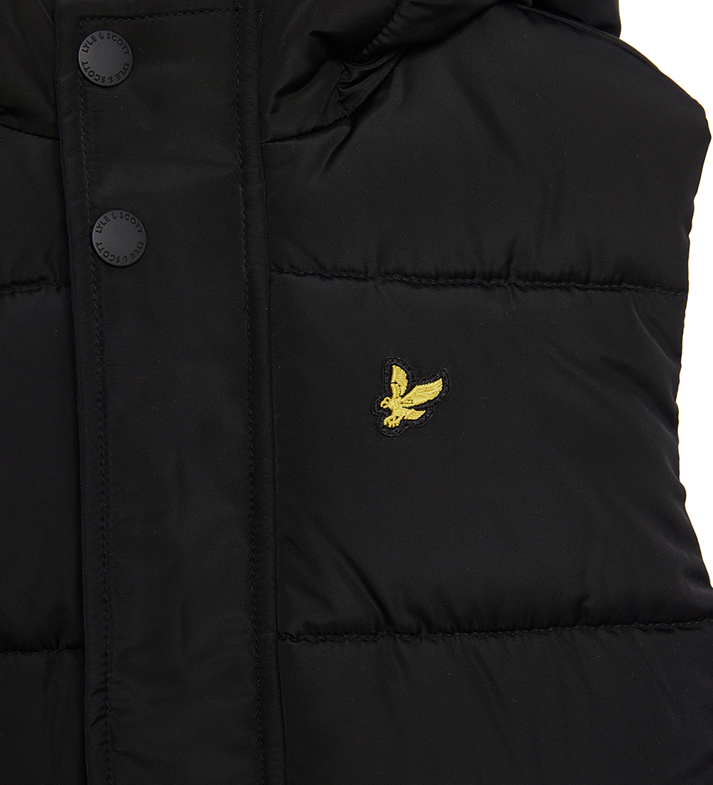 Lyle & Scott Puffer Vest - Jet Black