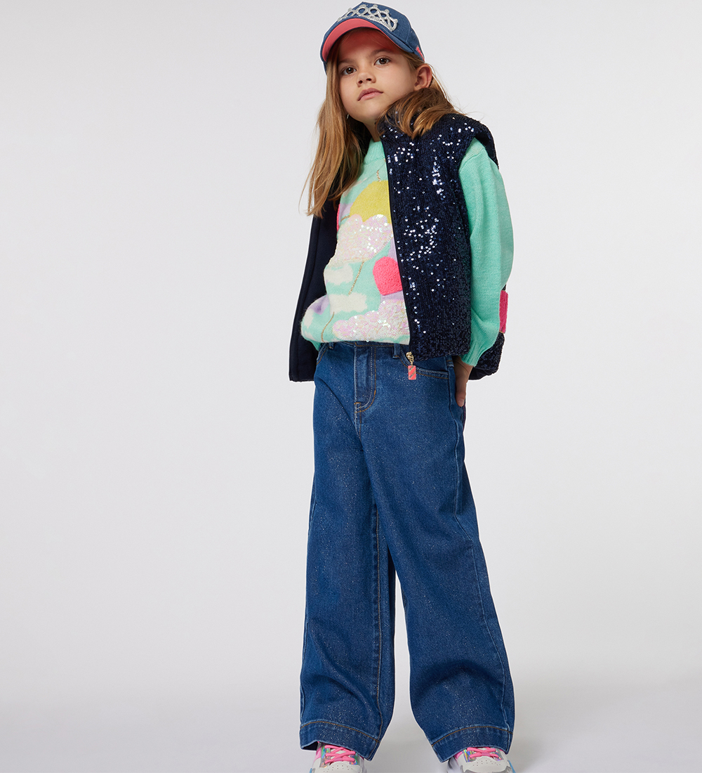 Billieblush Jeans - Bleach/Glitter