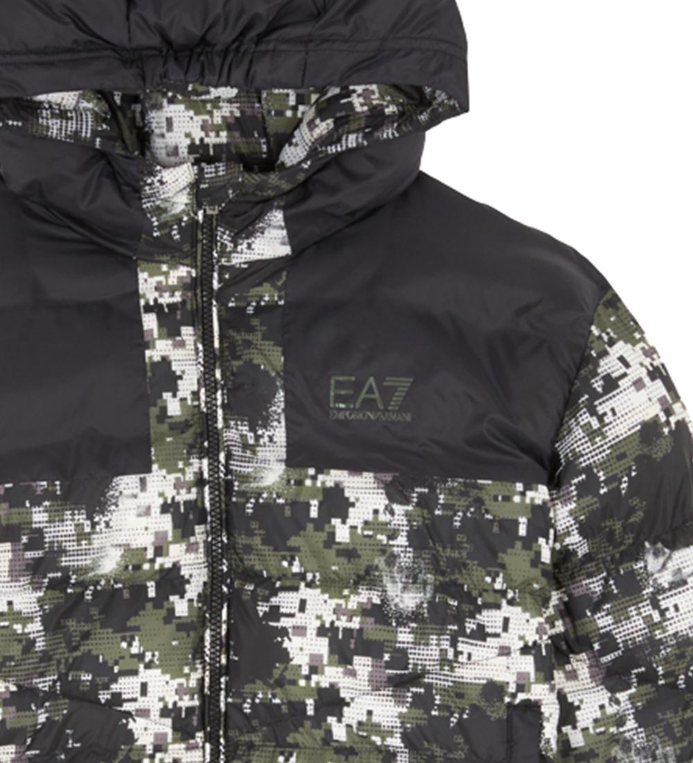 Veste Rembourrée EA7 - Fantaisie Black/Army