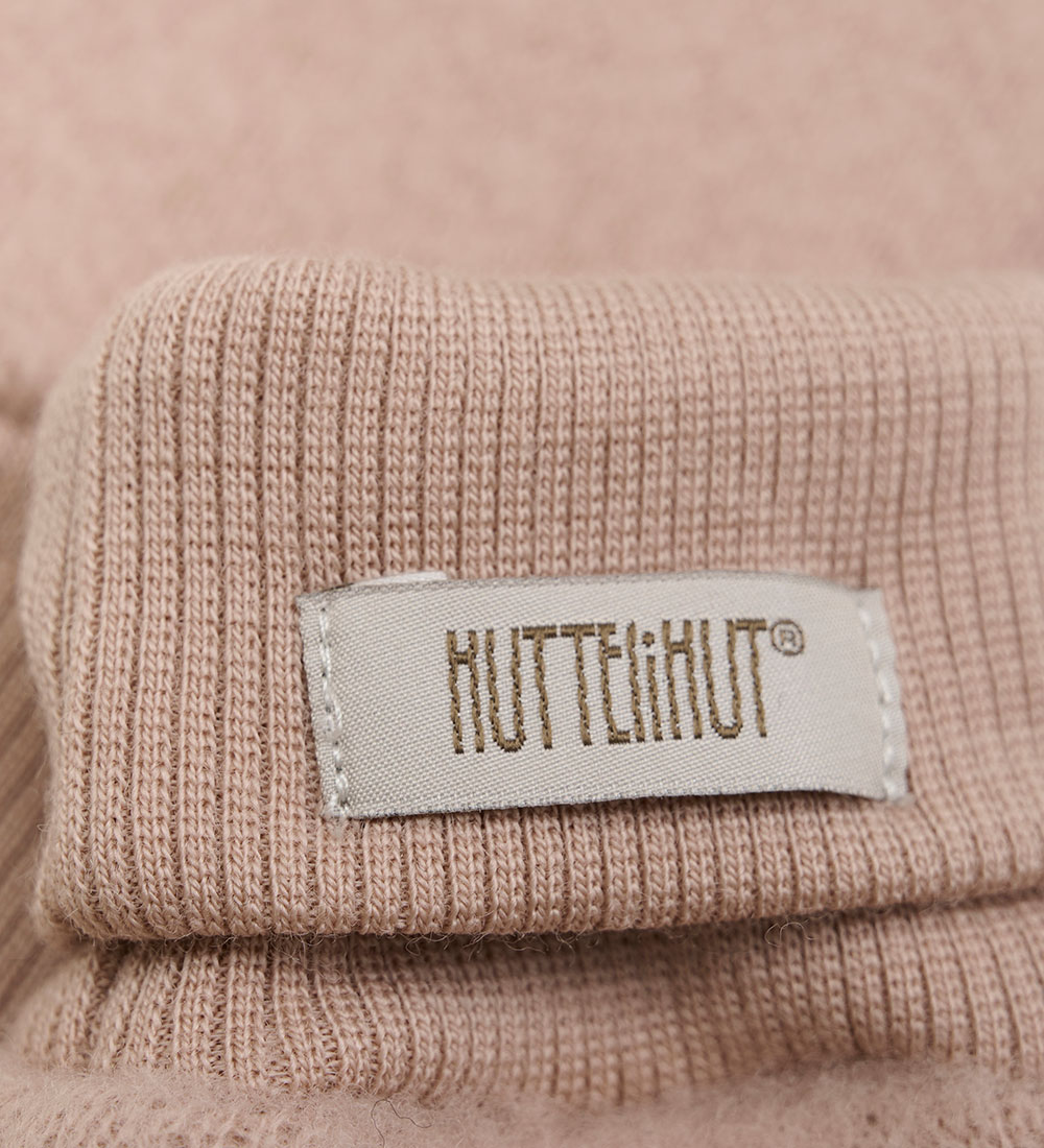 Huttelihut Mittens - Wool fleece - 2-layer - Mahogany Rose