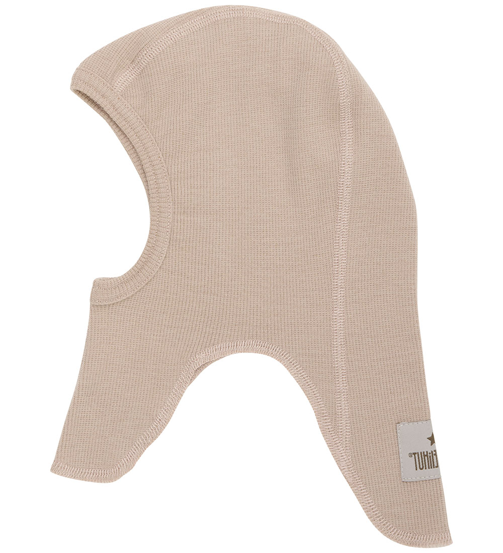Huttelihut Balaclava - Wool - Single Layer - Camel Melange